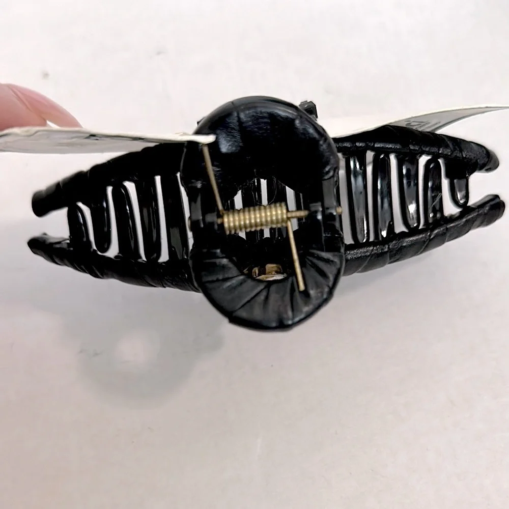Scunci WICKED Black Hair Clip with Colorful Accent